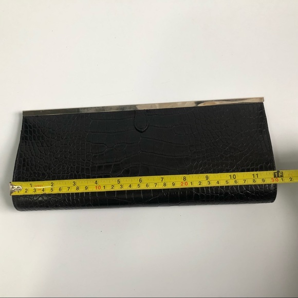 ALDO black chain clutch bag - Picture 3 of 6